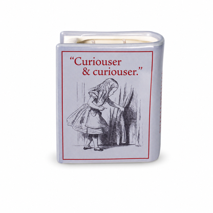 Book Candle (10cm) - Alice's Adventures in Wonderland