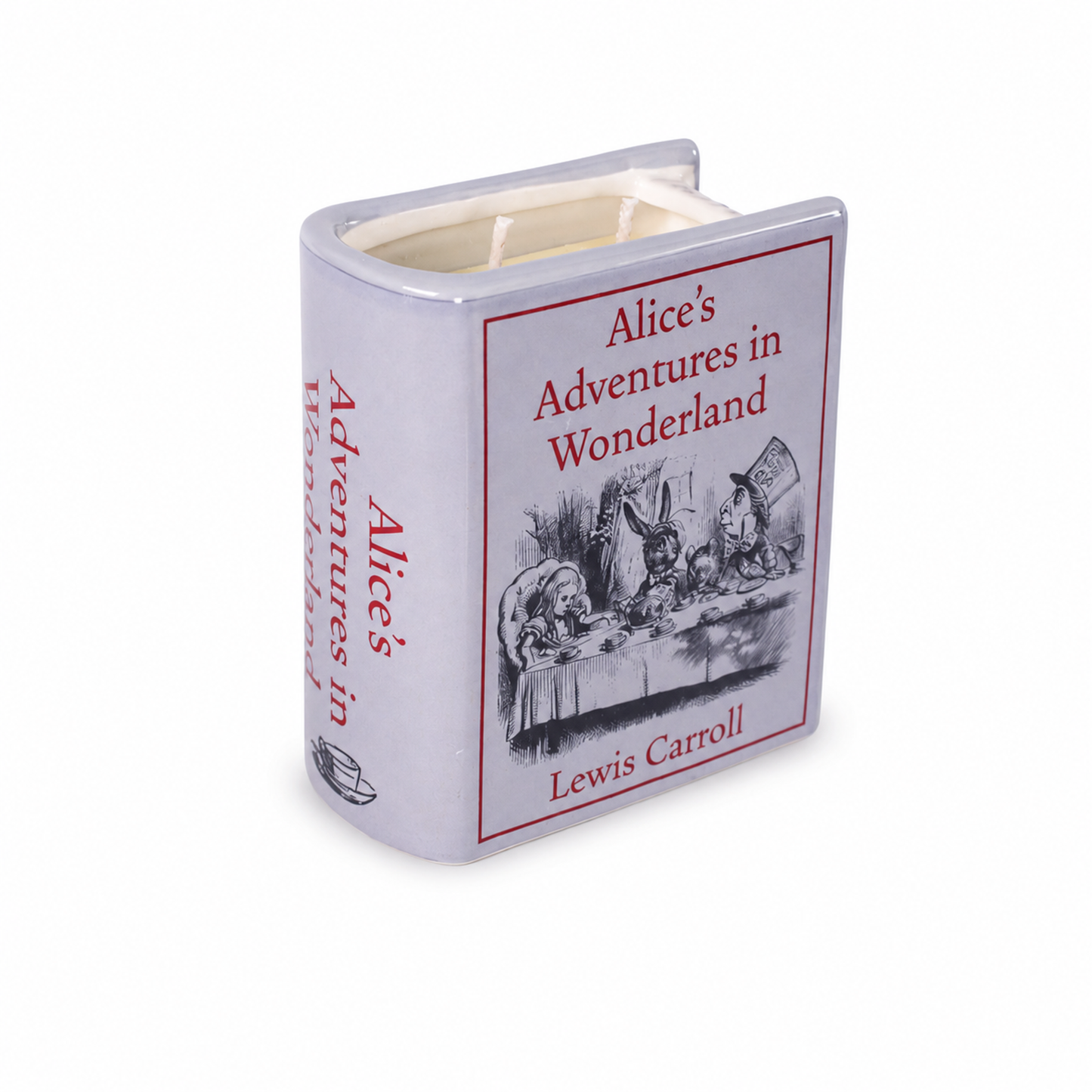 Book Candle (10cm) - Alice's Adventures in Wonderland