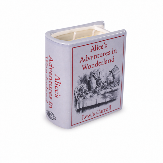 Book Candle (10cm) - Alice's Adventures in Wonderland