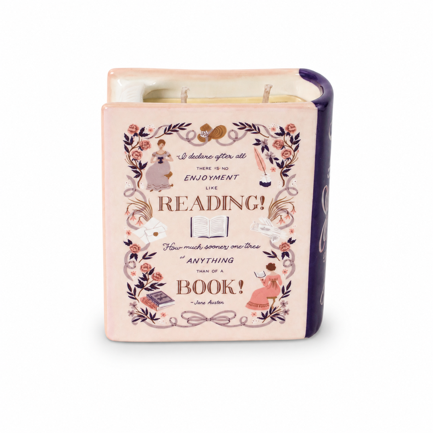 Book Candle (10cm) - Jane Austen (Pride & Prejudice)