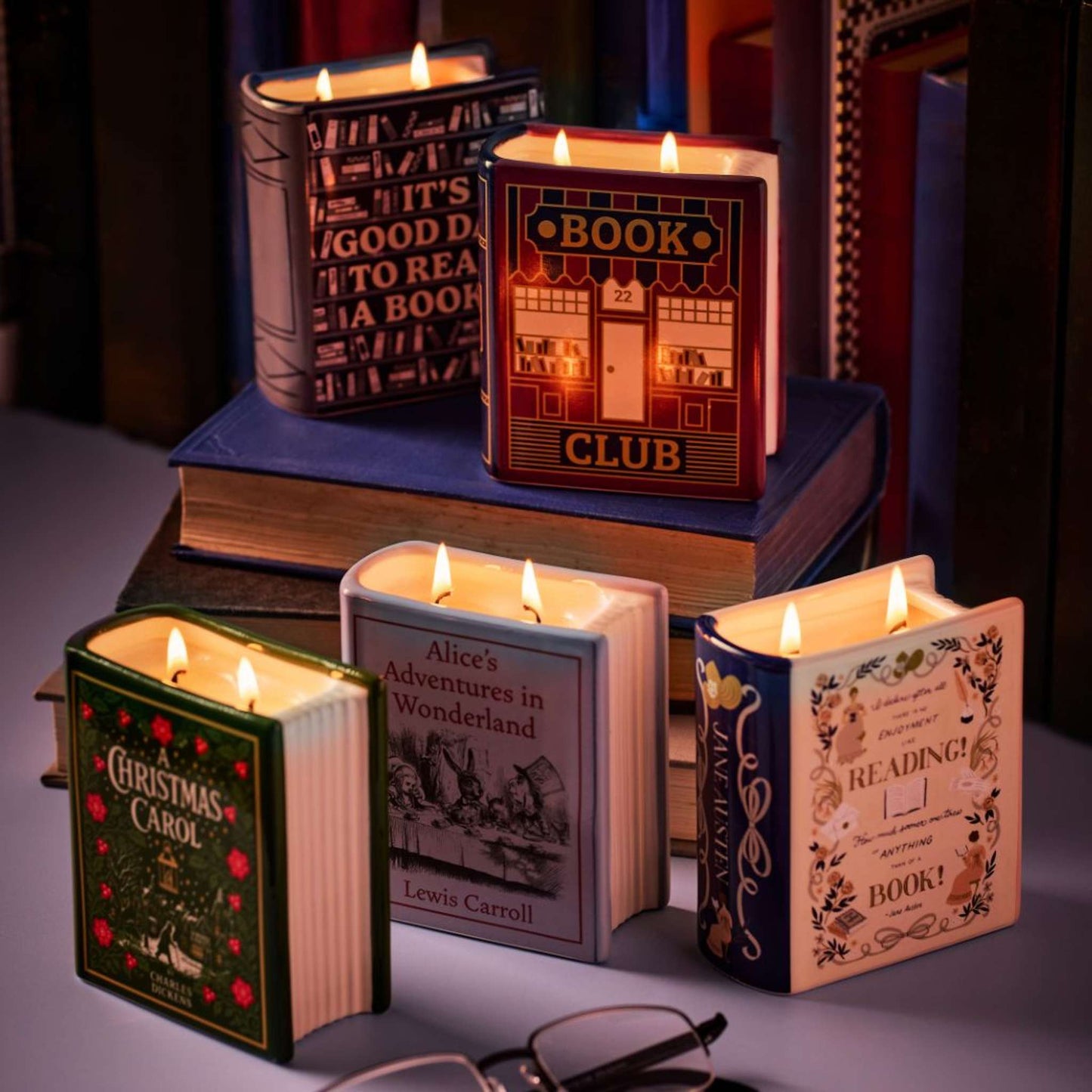 Book Candle (10cm) - Jane Austen (Pride & Prejudice)