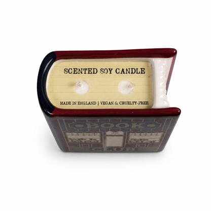 Book Candle (10cm) - Pulteney Press (Book Club)