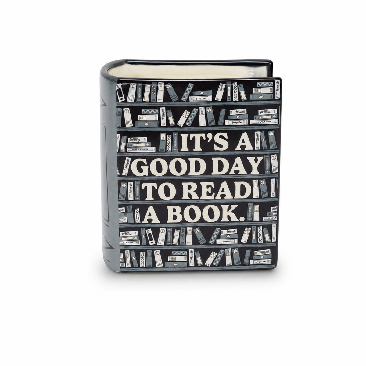 Book Candle (10cm) - Pulteney Press (Good Day)