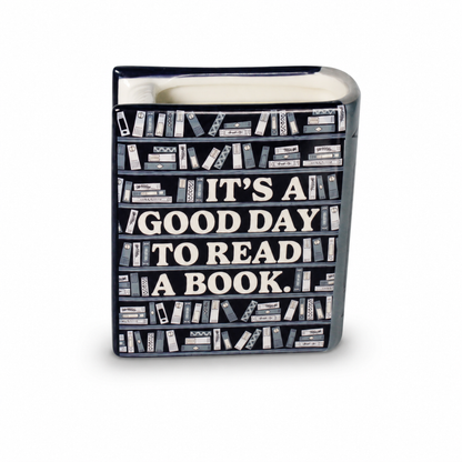 Book Candle (10cm) - Pulteney Press (Good Day)