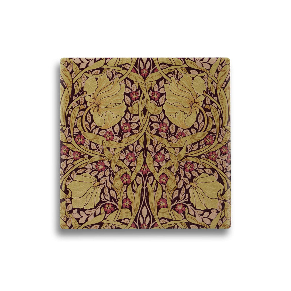 Coaster Ceramic Square - ACS William Morris (Pimpernel)