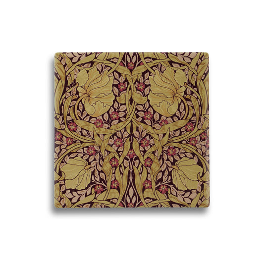 Coaster Ceramic Square - ACS William Morris (Pimpernel)