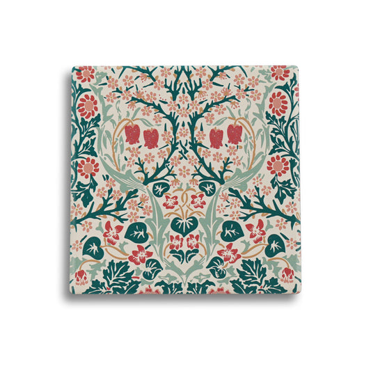 Coaster Ceramic Square - ACS John H. Dearle (Blackthorn)