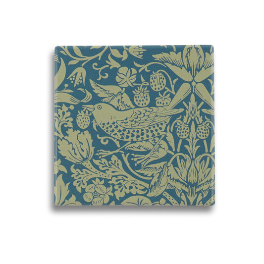 Coaster Ceramic Square - ACS William Morris (Sage)