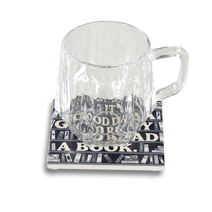 Coaster Ceramic Square - Pulteney Press (Good Day)