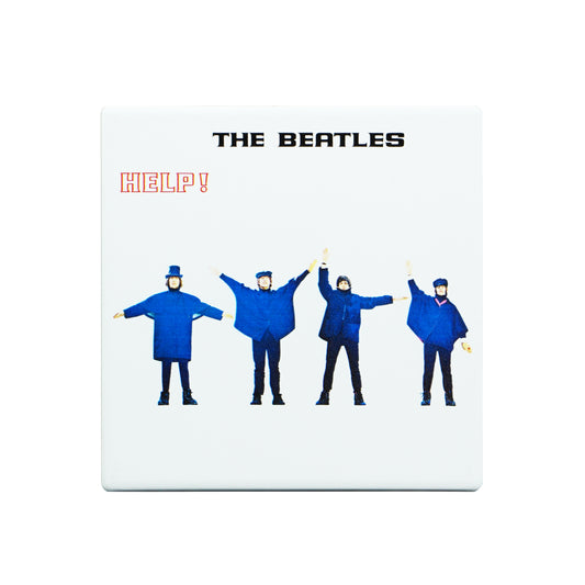 The Beatles Help! Square Ceramic Coaster