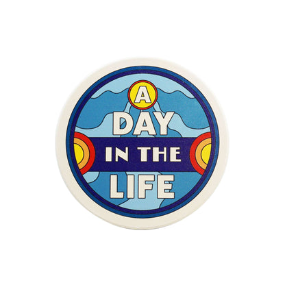 The Beatles A Day in the Life Stoneware Coaster