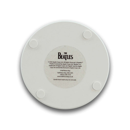 The Beatles Strawberry Fields Round Ceramic Coaster