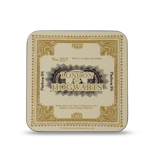 Harry Potter 'London to Hogwarts Ticket' Coaster