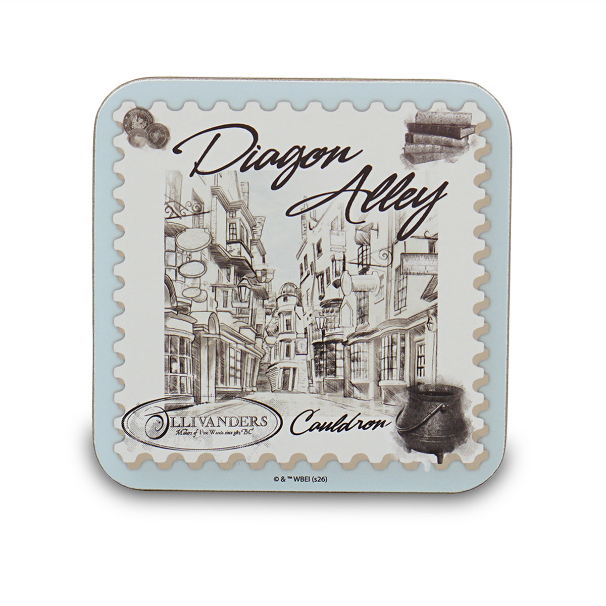 Harry Potter Diagon Alley Sketch Coaster