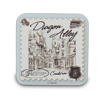 Harry Potter Diagon Alley Sketch Coaster
