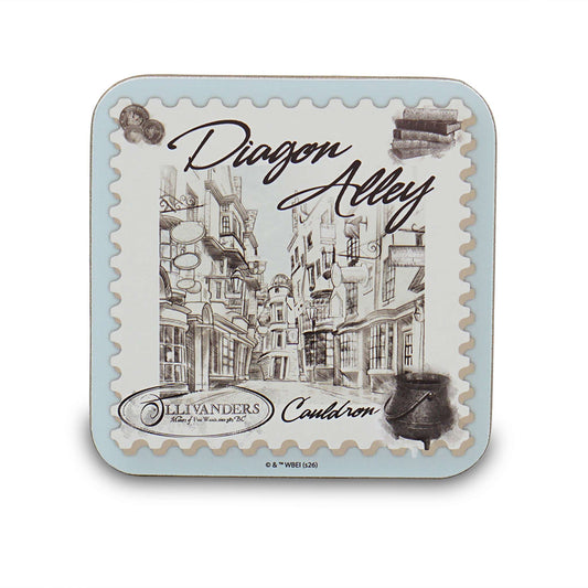 Coaster Single - Harry Potter (Diagon Alley Sketch