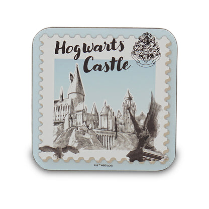Harry Potter Hogwarts Castle Sketch Coaster