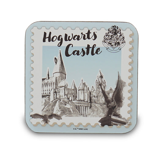 Coaster Single - Harry Potter (Hogwarts Castle Sketch)