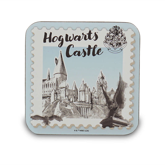 Coaster Single - Harry Potter (Hogwarts Castle Sketch)
