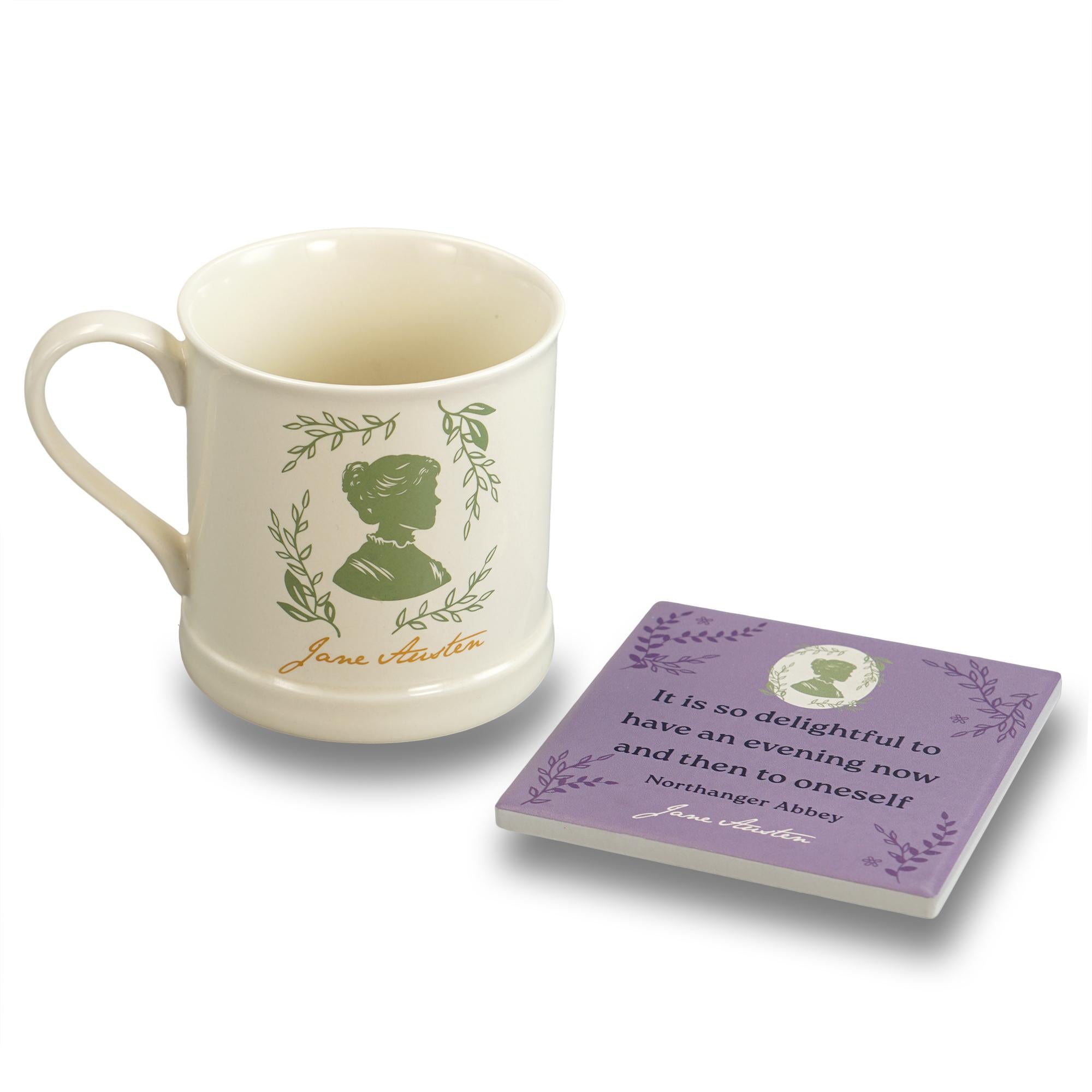 Coaster Single Ceramic - Jane Austen (Northanger Abbey)