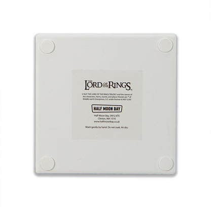 The Lord of the Rings A Wizard Is Never Late Ceramic Coaster