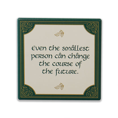 The Lord of the Rings Even the Smallest Person Ceramic Coaster