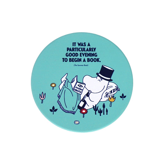Coaster Single Ceramic - Moomin (Moominpappa)