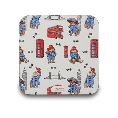 Paddington Bear London Poses Single Coaster