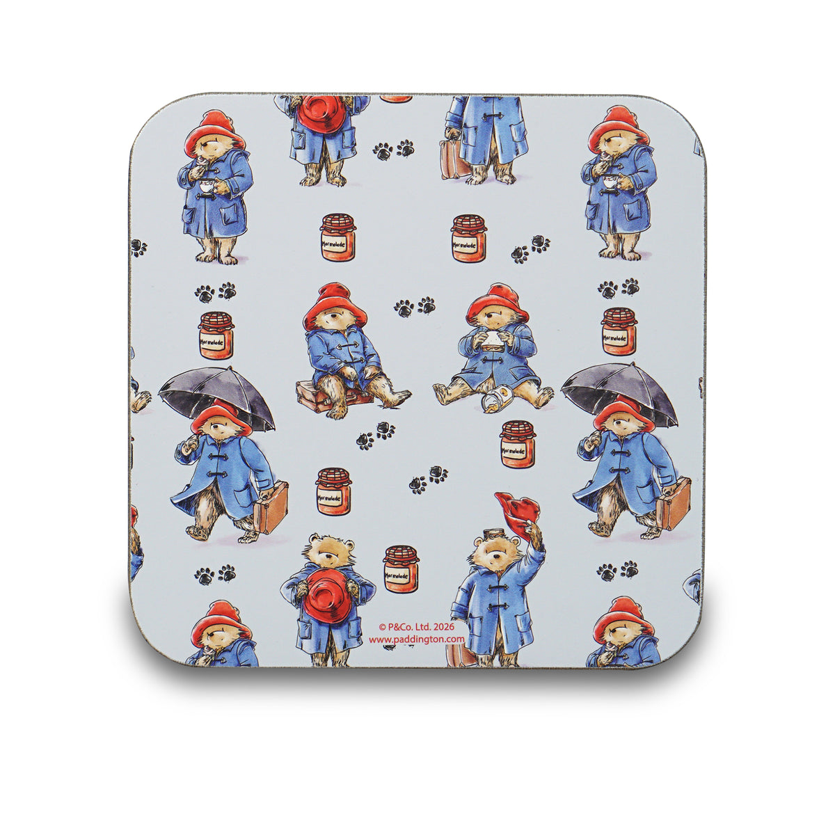 Paddington Bear Poses Single Coaster