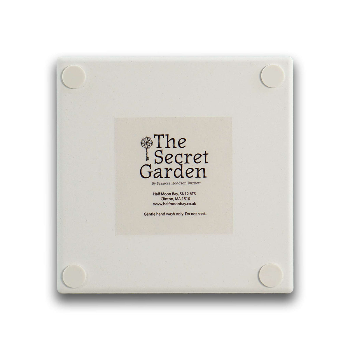 Coaster Ceramic Square -  The Secret Garden (Green)