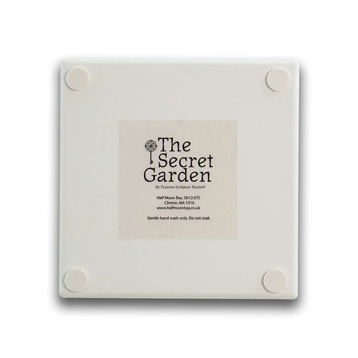 Coaster Ceramic Square - The Secret Garden (Cream)