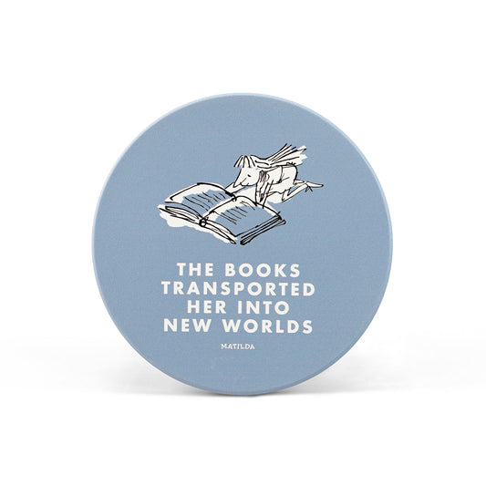 Roald Dahl Matilda Round Ceramic Coaster