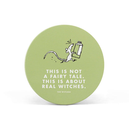Roald Dahl The Witches Round Ceramic Coaster