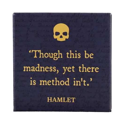 Shakespeare Hamlet Ceramic Quote Coaster