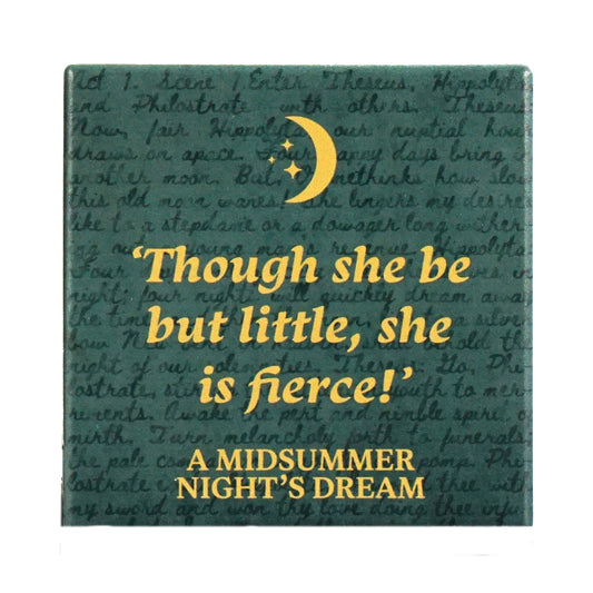 Shakespeare Midsummer Night Ceramic Coaster