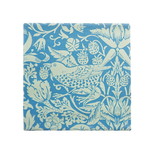 Coasters Ceramic Square Set of 2 - ACS William Morris (Sage)