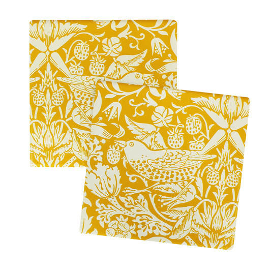 Coasters Ceramic Square Set of 2 - ACS William Morris Quince