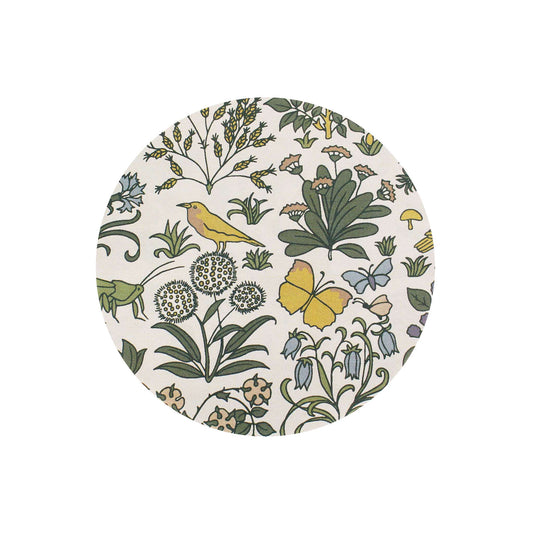 Coasters Ceramic Round Set of 2- ACS Voysey (Apothecary's G