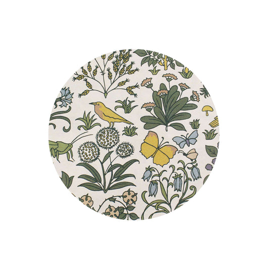 Coasters Ceramic Round Set of 2- ACS Voysey (Apothecary's G