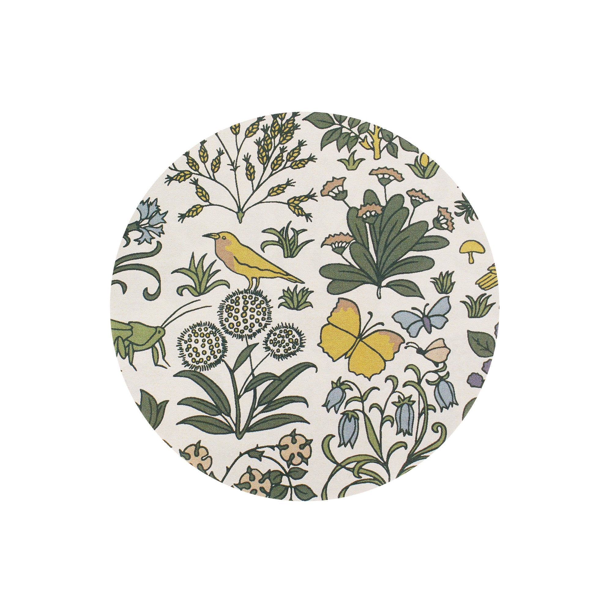 Coasters Set 2 Ceramic - ACS Voysey (Apothecary's Garden)