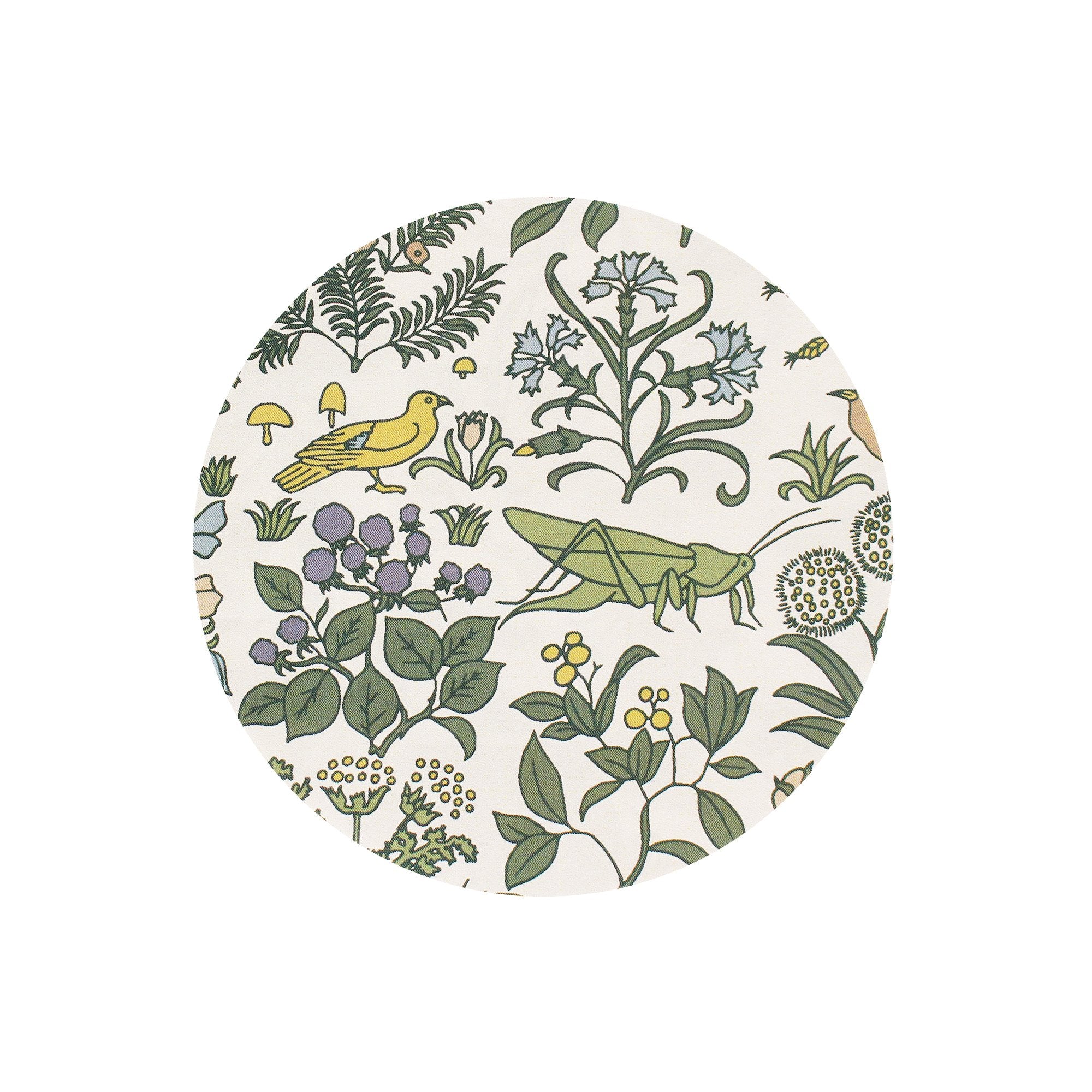 Coasters Set 2 Ceramic - ACS Voysey (Apothecary's Garden)