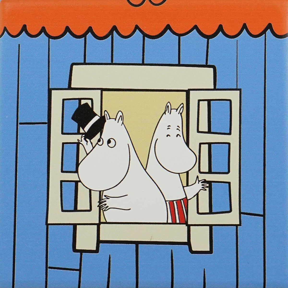 Moominhouse Set of 4 Stoneware Coasters