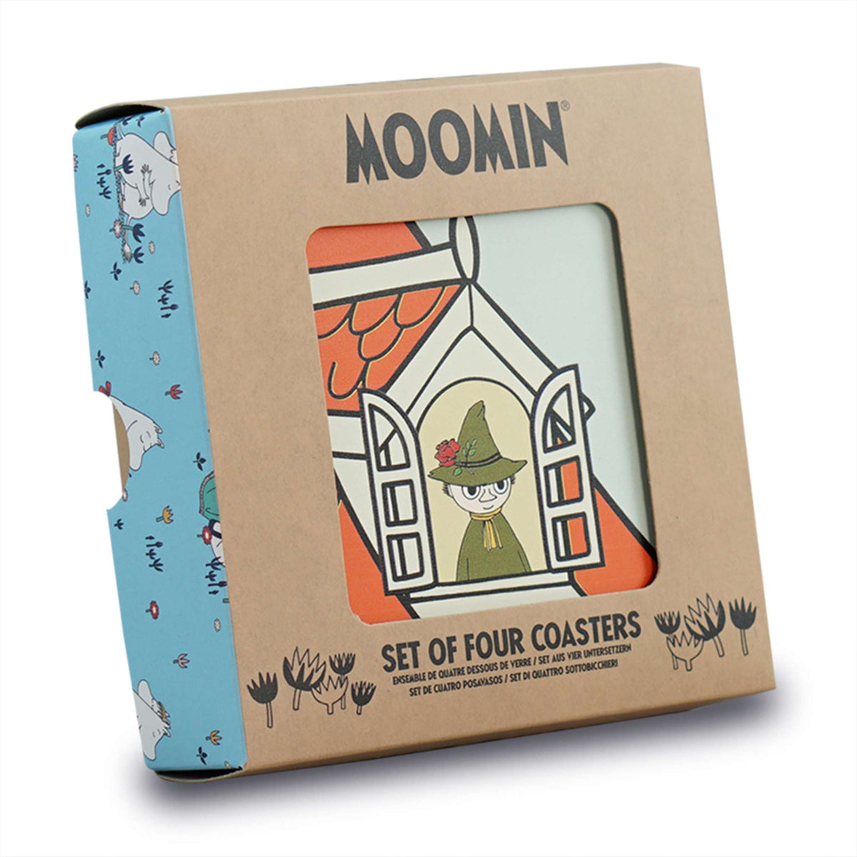 Moominhouse Set of 4 Stoneware Coasters