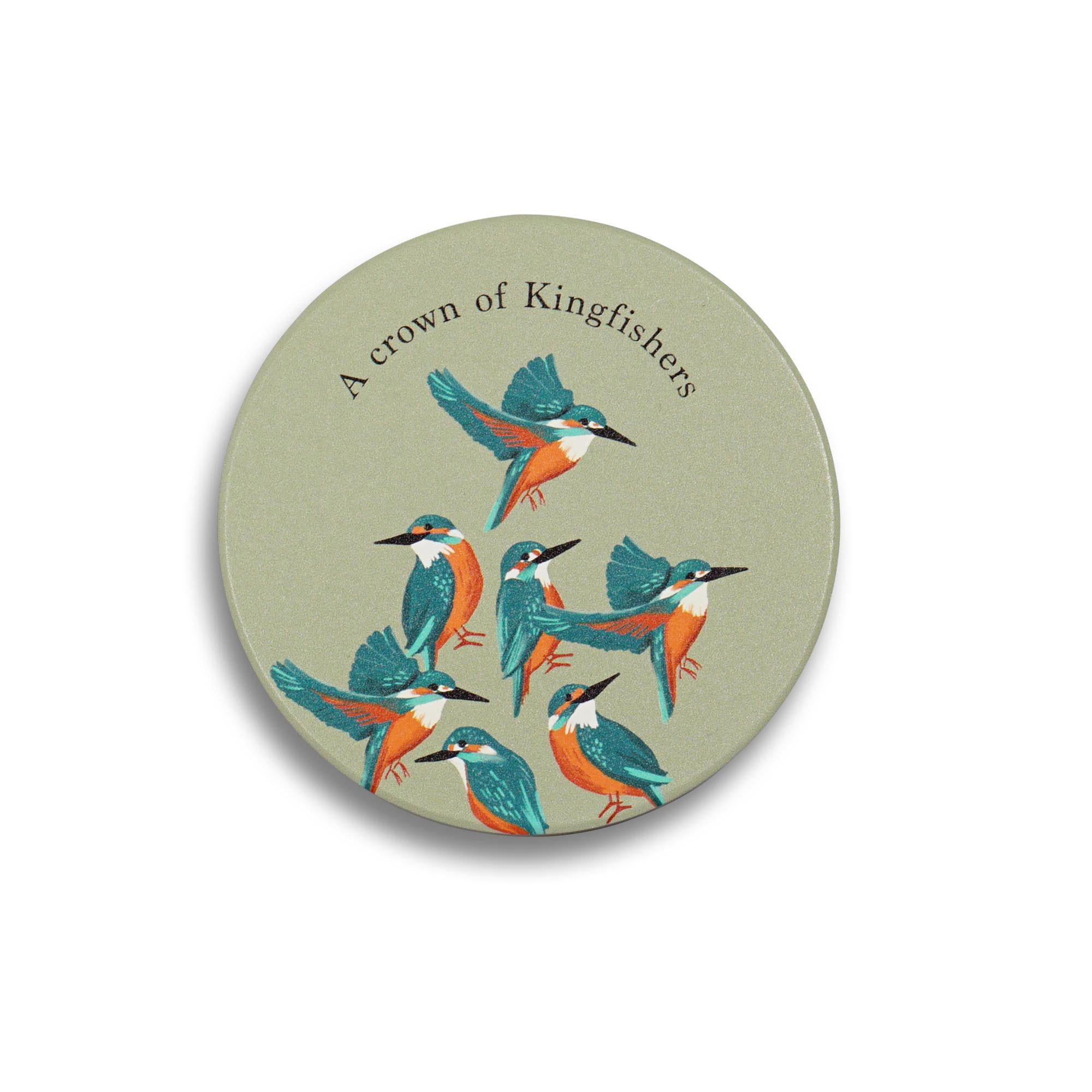 Coasters Set of 4 Ceramic - RSPB (Flock)