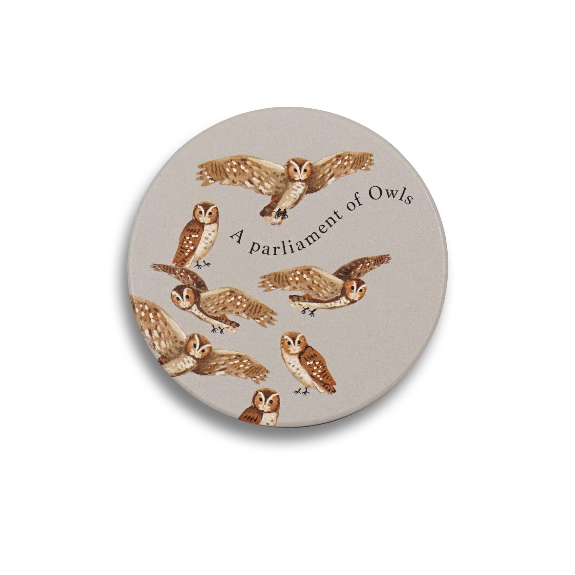 Coasters Set of 4 Ceramic - RSPB (Flock)