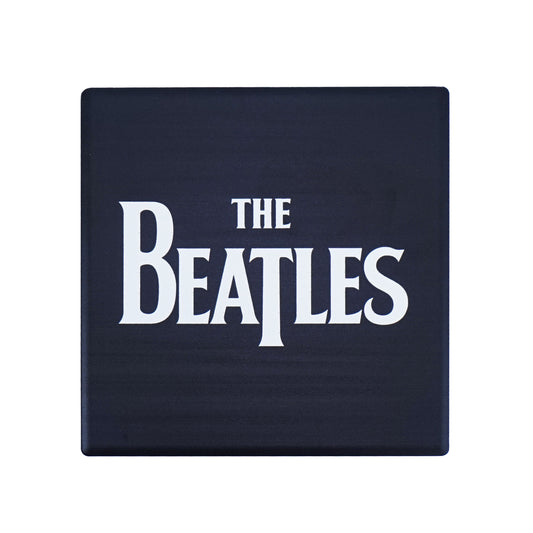 The Beatles Logo Square Ceramic Coaster