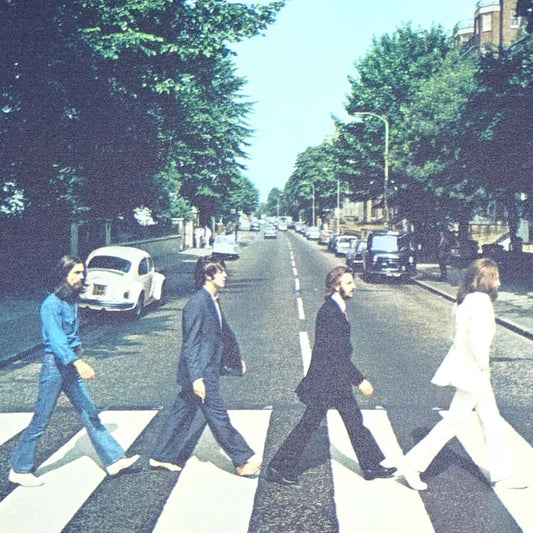 The Beatles Abbey Road Square Ceramic Coaster