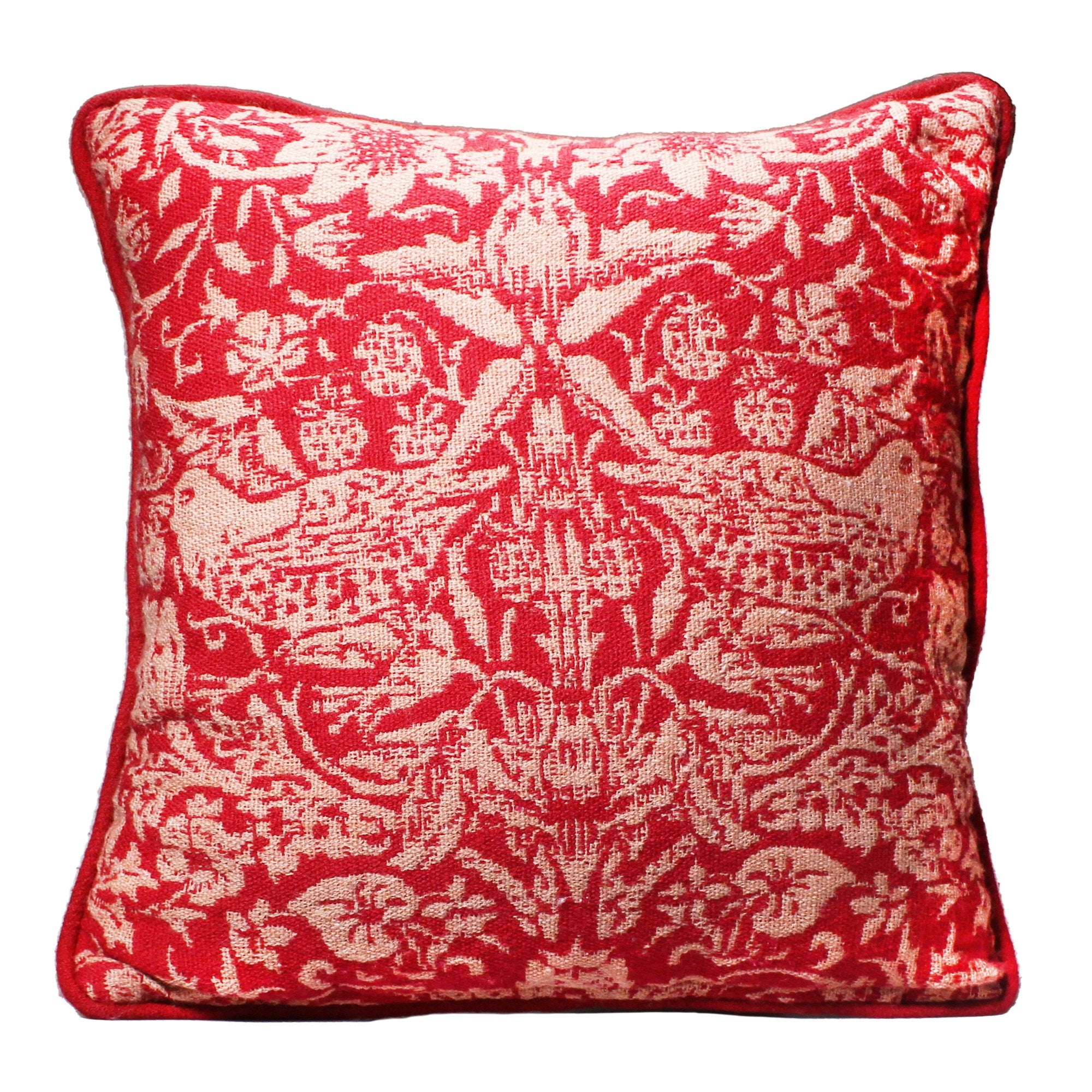 Cushion Square (40x40cm) - ACS William Morris (Raspberry)