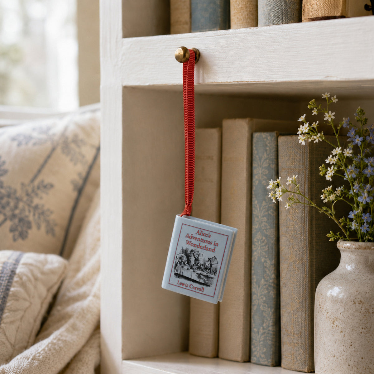 Book Hanging Decoration - Alice's Adventures in Wonderland
