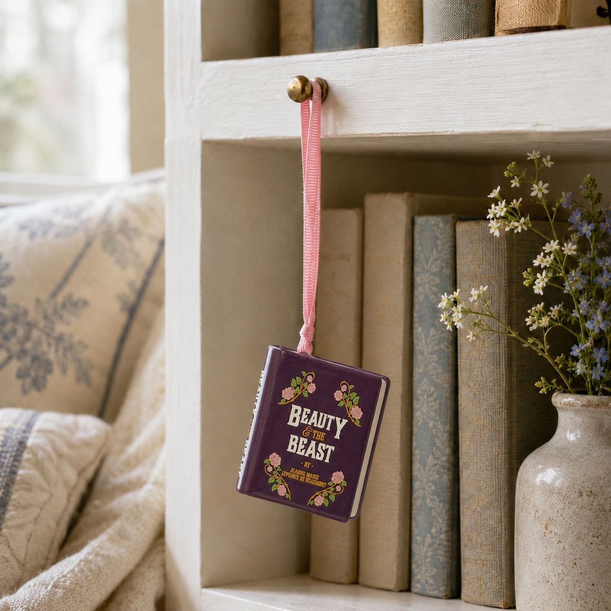 Book Hanging Decoration - Beauty & the Beast